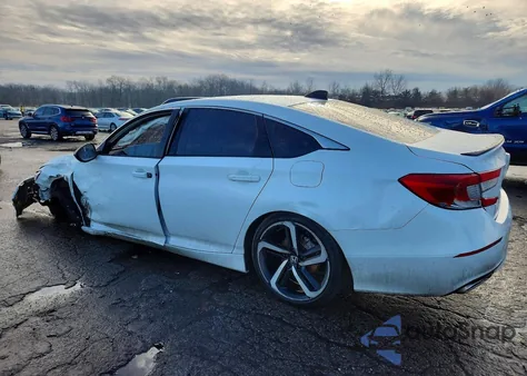 2021 Honda Accord Sport Se z USA, uszkodzony, nr VIN 1HGCV1F47MA050832